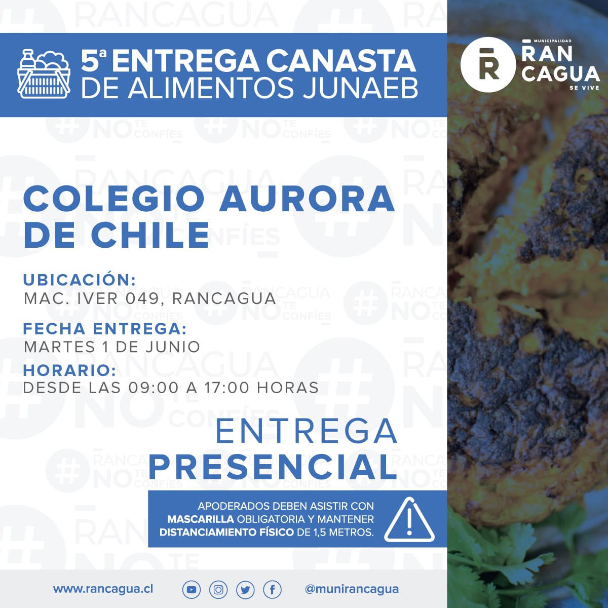 5° Entrega de Canasta Junaeb