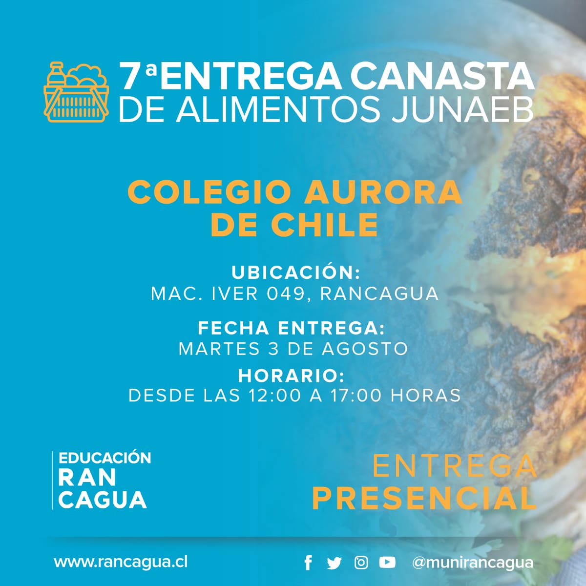 7ma Entrega de Canastas JUNAEB