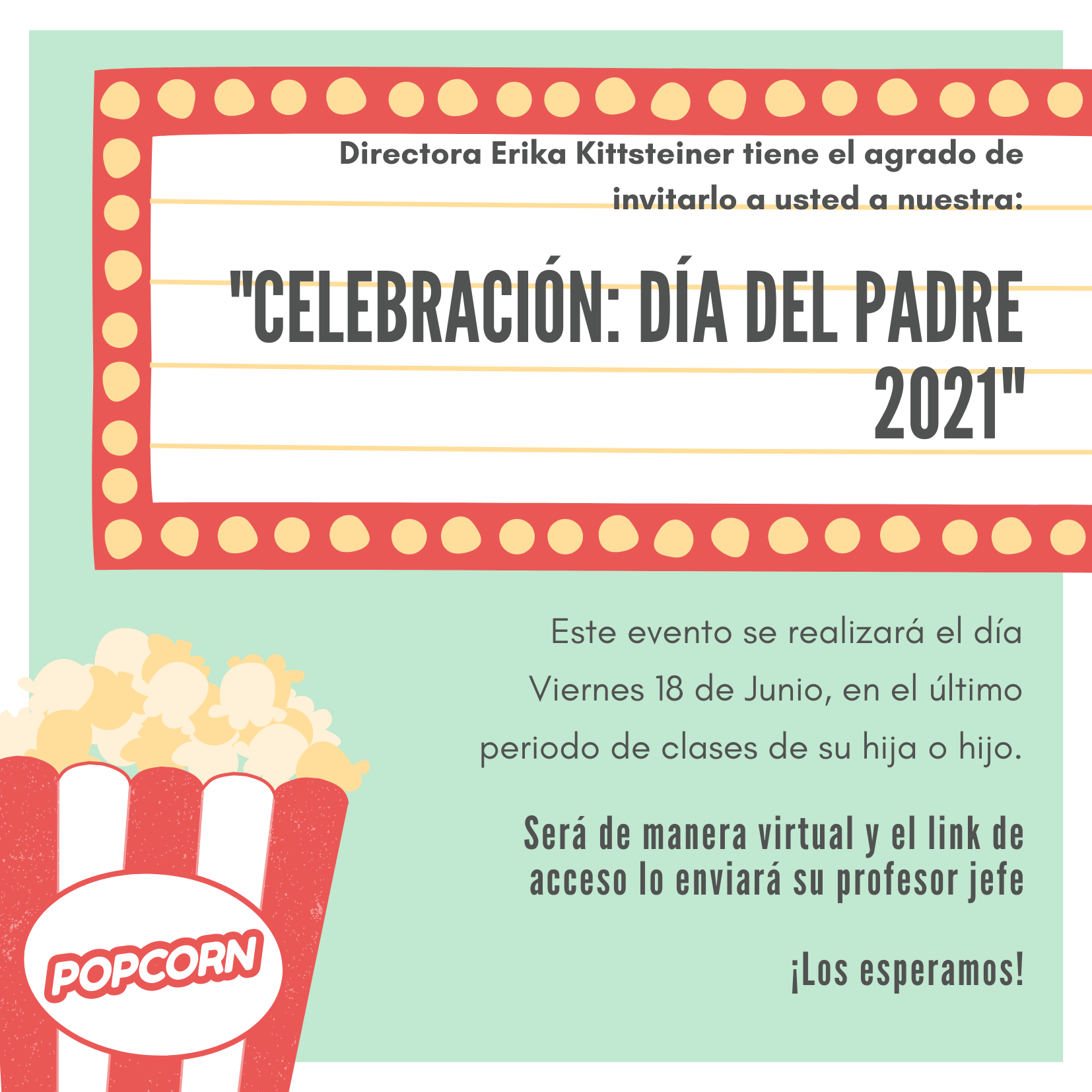 Invitación día del Padre