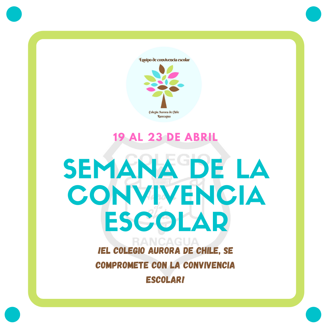 Semana Convivencia Escolar