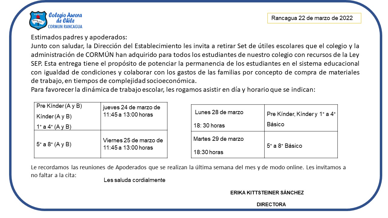 comunicado