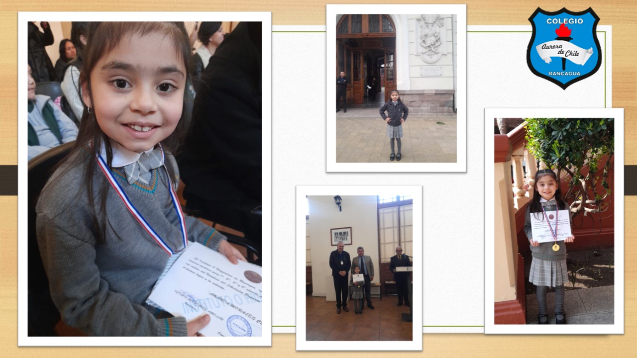 Amanda Morales Celis obtiene el primer lugar en Concurso niño O"higgins
